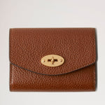 Darley Concertina Wallet Two Tone Leather in Oak