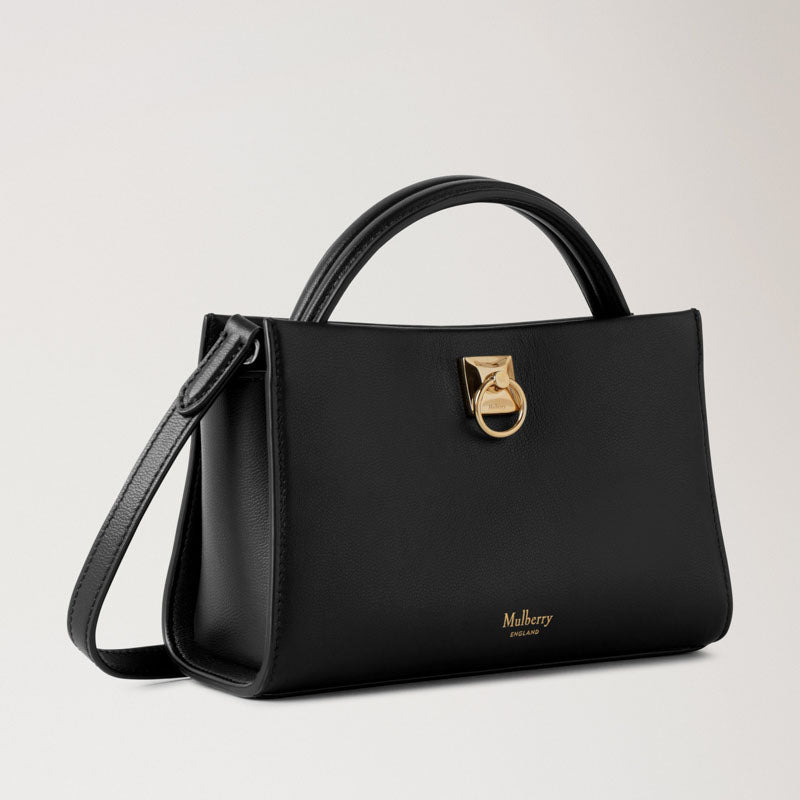 MULBERRY Mini Iris Micro Classic Grain Bag in Black Collen Clare