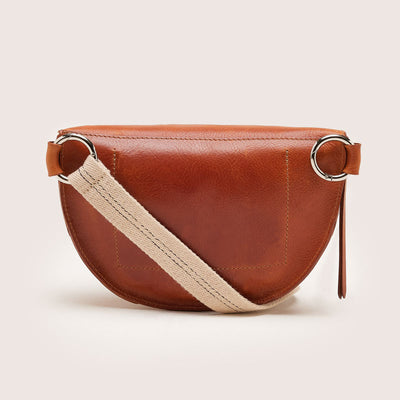 BELLEROSE Rosie Sling Bag in Cognac