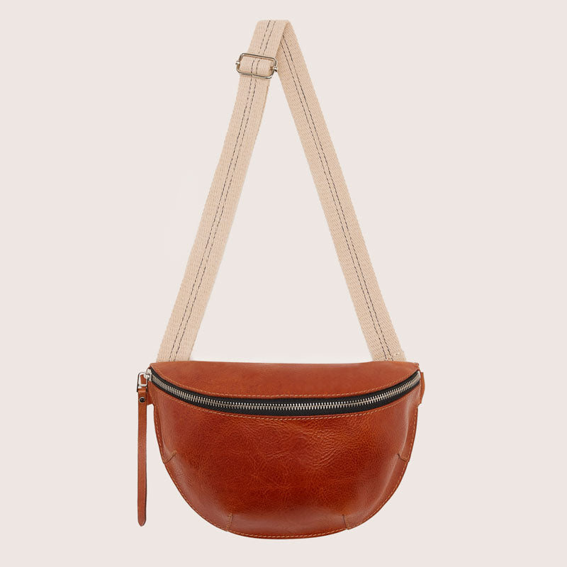 Rosie Sling Bag in Cognac