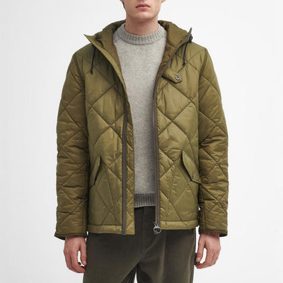 Re-engineered Endurance Quilted Jacket in Light Sage