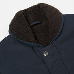 Reversible N1 Sherpa Jacket in Navy/Brown