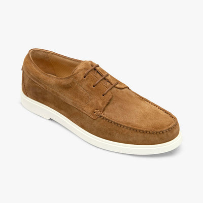 LOAKE Sardinia Shoe in Chestnut Suede