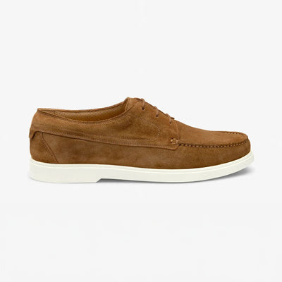 LOAKE Sardinia Shoe in Chestnut Suede