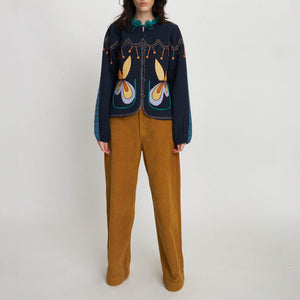 Little Embroidered Jacket in Multicolour