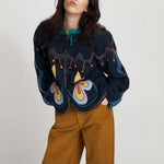 Little Embroidered Jacket in Multicolour