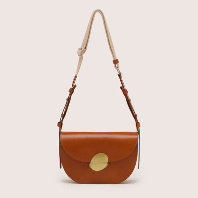 BELLEROSE Sicoco Crossbody Bag in Cognac