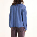 Soline Blouse in Indigo