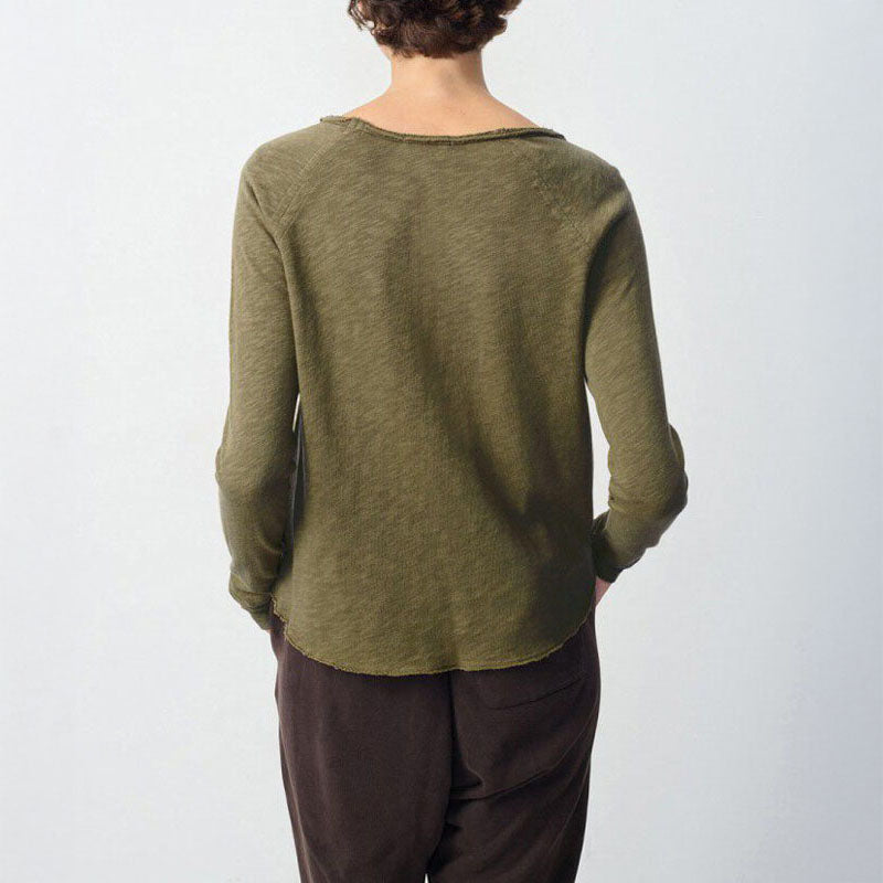 Sonoma L/S Top in Vintage Bush