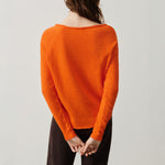 Sonoma L/S Top in Vintage Orange