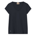 MMTulli V-SS Basic Tee in Salute Navy