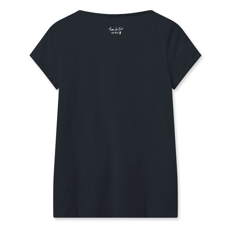 MMTulli V-SS Basic Tee in Salute Navy