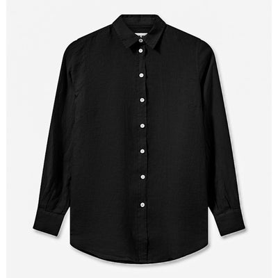 MOS MOSH MMKarli Linen Shirt in Black