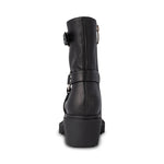 Amina Biker Boots in Black