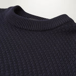 Sternway Crewneck Jumper in Dark Ink