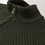 Sternway Zip Cardigan in Tile Green