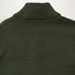 Sternway Zip Cardigan in Tile Green