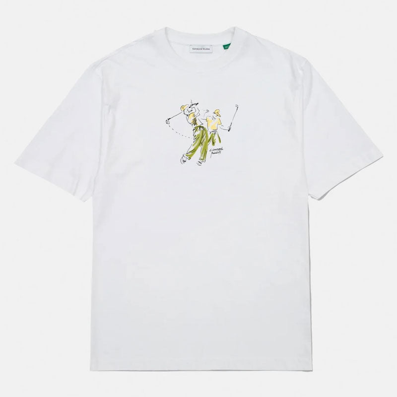 EDMMOND STUDIOS Swing T-Shirt in Plain White