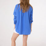 SACRECOEUR Julie Shirt in Bright Blue