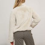 Sallie Faux Fur Jacket in Birch