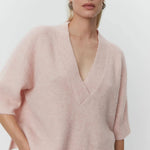 Selda Alpaca Mix Jumper in Creole Pink