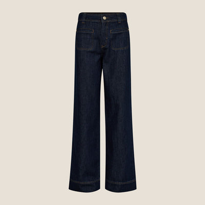 MOS MOSH Soey Glam Jeans in Dark Blue