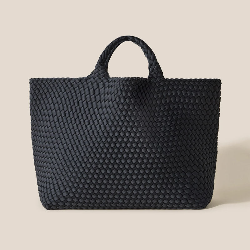 NAGHEDI St Barths Large Tote in Onyx