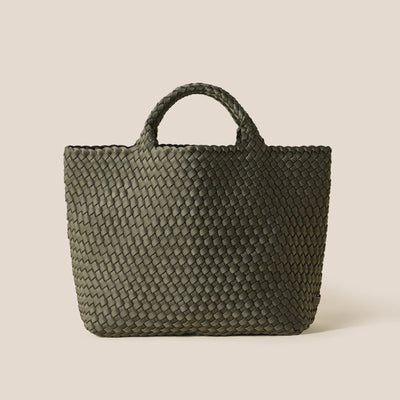 NAGHEDI St Barths Medium Tote in Olive