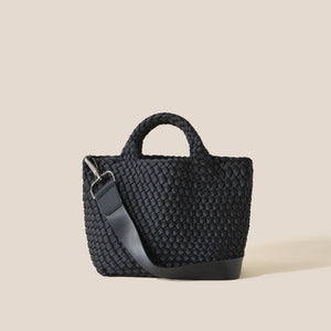 NAGHEDI St Barths Small Tote in Onyx