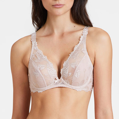 AUBADE Softessence Plunge Bra in Skin