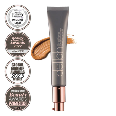 DELILAH Time Frame Future Resist Foundation SPF 20 in Chestnut