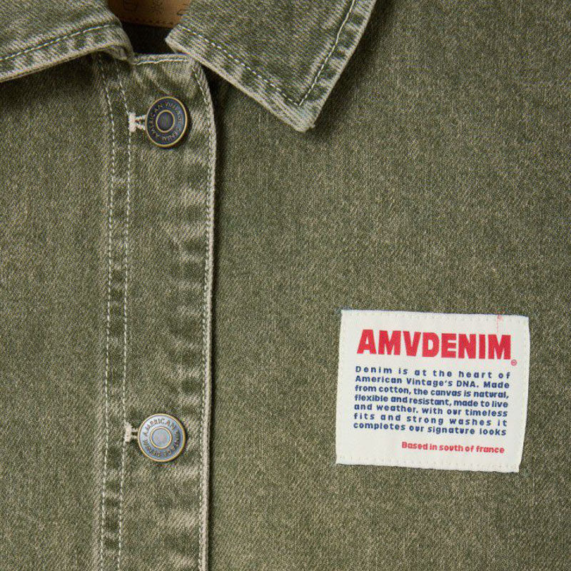 AMERICAN VINTAGE Uzatown Shirt in Khaki