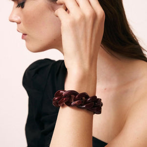 Great Bracelet in Bordeaux Marble