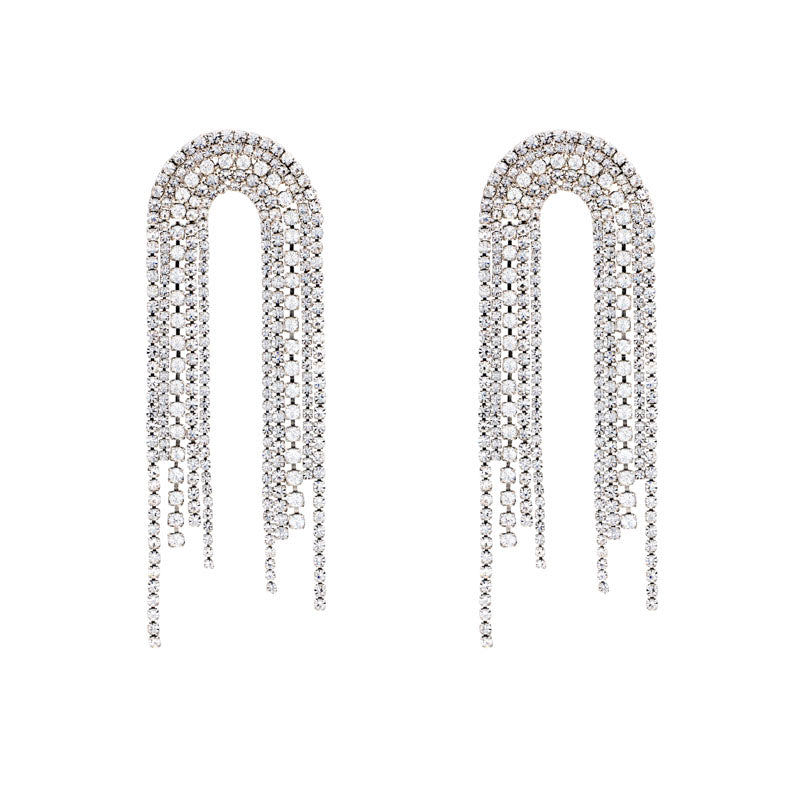 Diamond Chandelier Earrings in Diamond