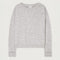 Vitow Jumper in Melange Light Grey