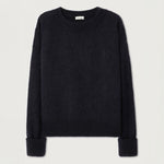 Vitow Round Neck Jumper in Black