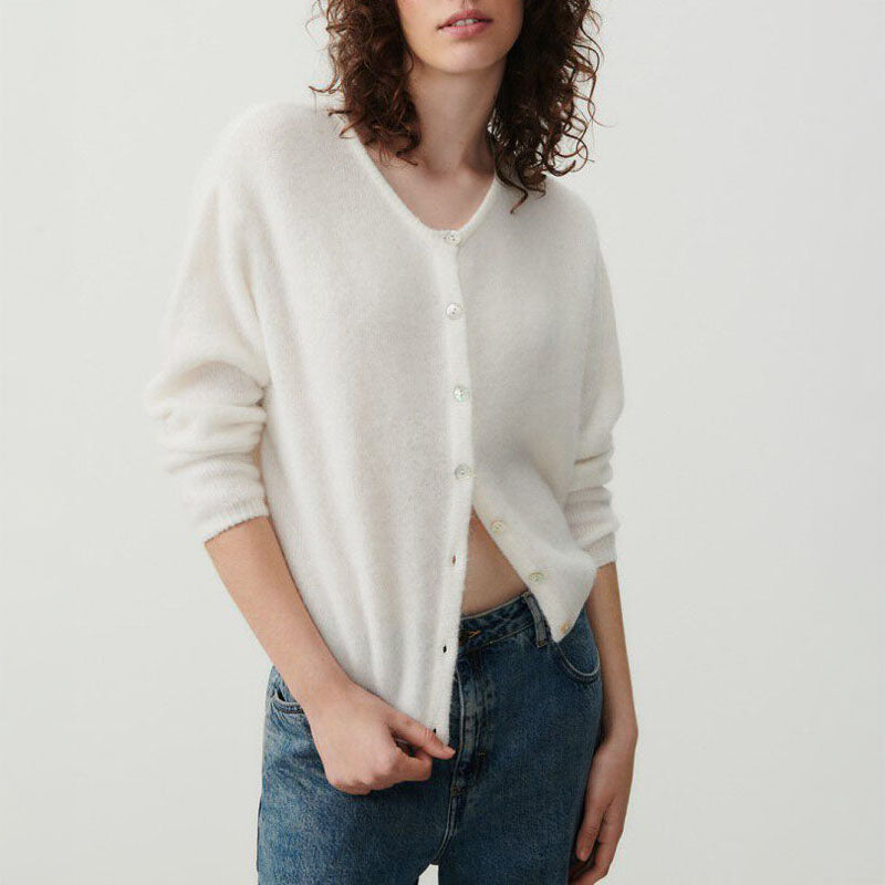 Vitow Cardigan in White