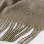 MULBERRY Cashmere Scarf in Olive Cashmere