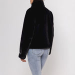 Vie Faux Fur Jacket in Black