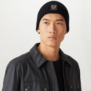 Watch Beanie Hat in Black