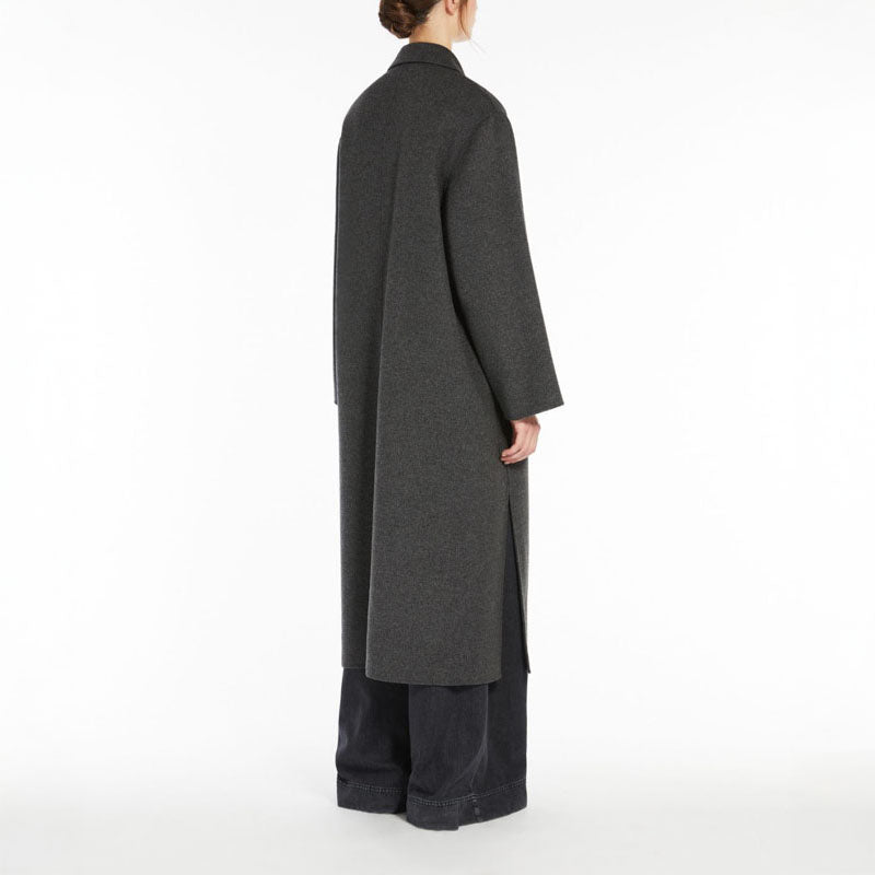 Galosce Coat in Dark Grey