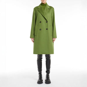 Zum Wool Coat in Green