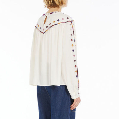 Zampa Cotton Top in Ivory