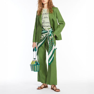 WEEKEND MAXMARA Maliza Trousers in Green