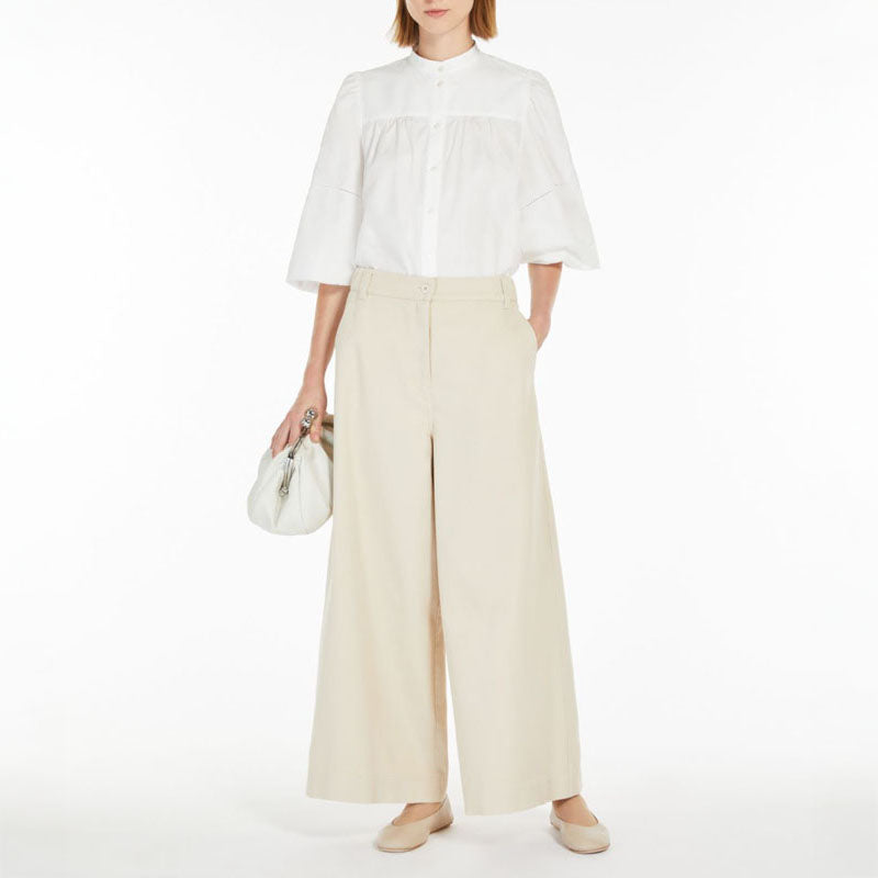 WEEKEND MAXMARA Disco Trousers in Sand