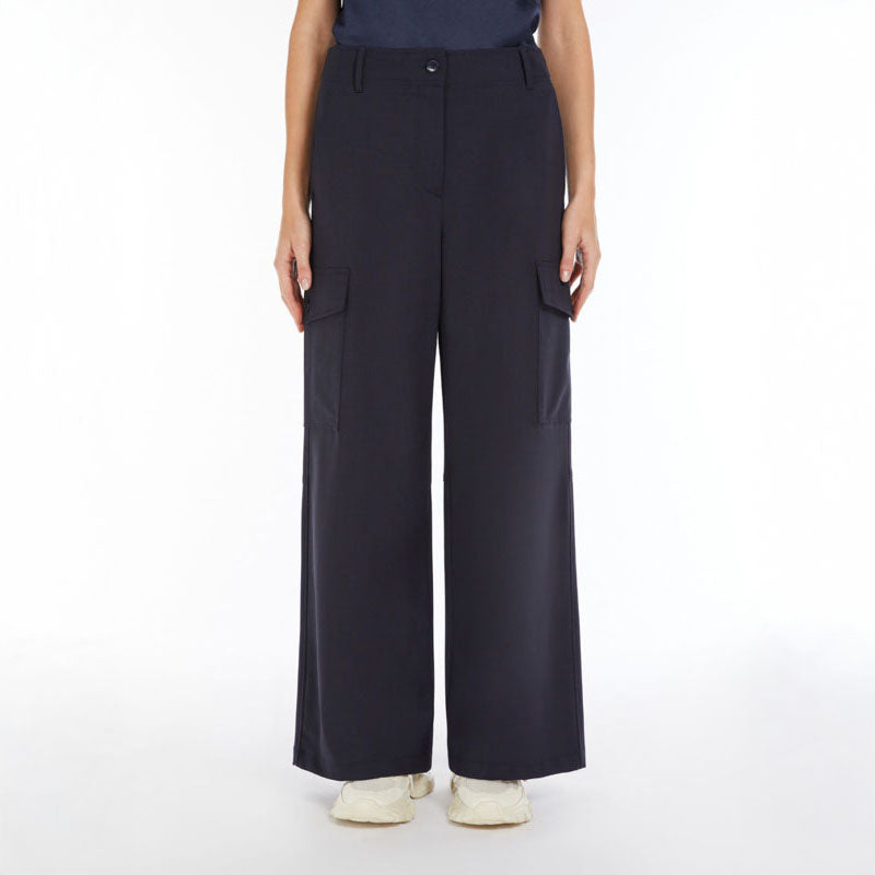 WEEKEND MAXMARA Hidalgo Cargo Trousers in Navy