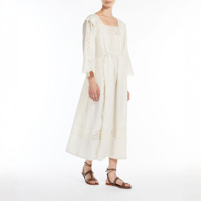 WEEKEND MAXMARA Luglio Dress in Ecru