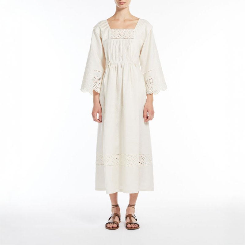 WEEKEND MAXMARA Luglio Dress in Ecru