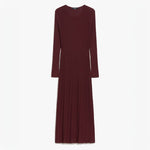 Eletta Knitted Dress in Wine