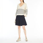 Leva Oversized Cashmere Sweater in Ecru